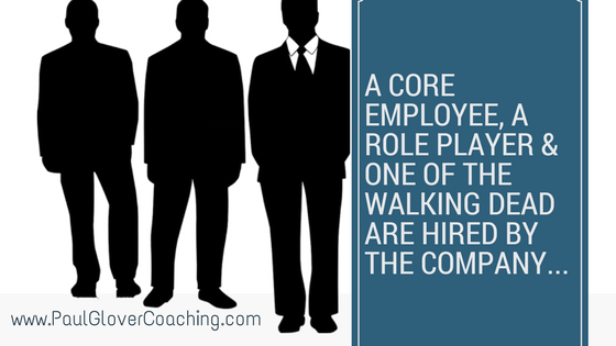 the core employee the role player and the walking dead